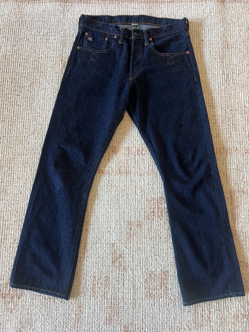 Double RL Ralph Lauren Slim bootcut Japanese Selvedge